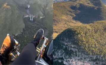 Voo de paramotor é alternativa para conhecer a Chapada dos Veadeiros sob outra perspectiva – nas alturas