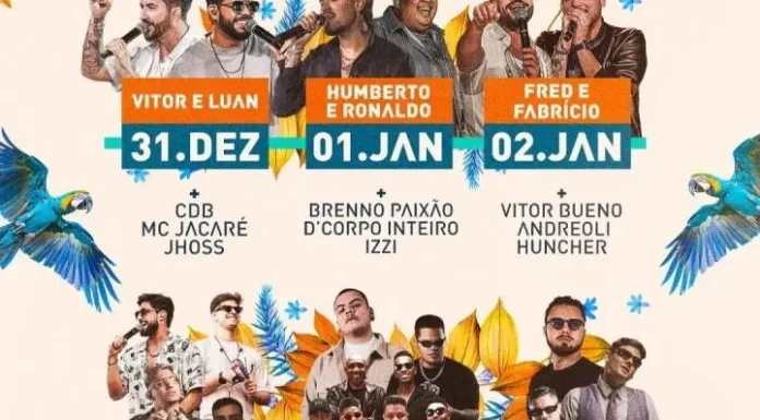 Onde a Festa Acontece: Réveillon Caldas Novas 2026 Terá 3 Dias de Shows e Atrações Imperdíveis