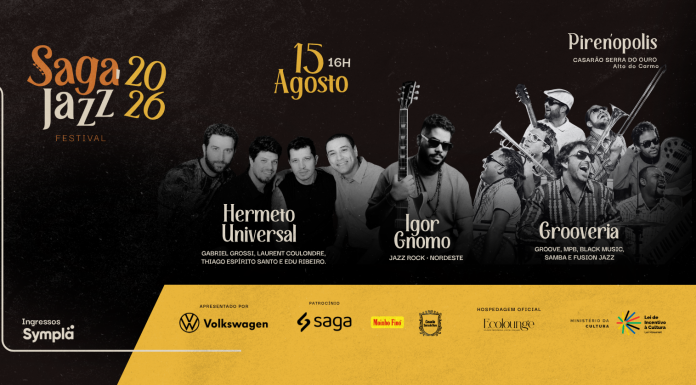 Saga Jazz Festival transforma Pirenópolis em palco de jazz e natureza em agosto
