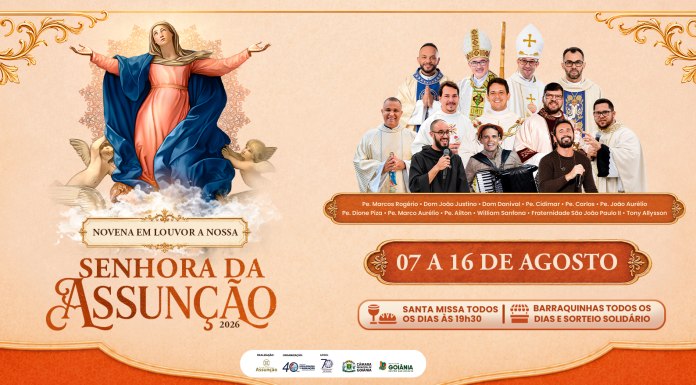 Novena de Nossa Senhora da Assunção celebra a padroeira e os 40 anos da comunidade em Goiânia