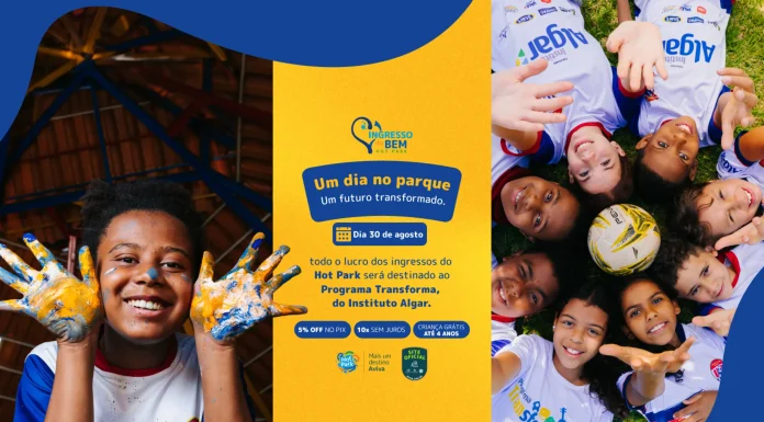 Hot Park realiza a 4ª edição do Ingresso do Bem em Rio Quente no dia 30 de agosto