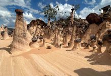 Chaminés de Fada, cenário geológico raro em Campos Belos, entram na rota turística de Goiás