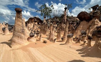 Chaminés de Fada, cenário geológico raro em Campos Belos, entram na rota turística de Goiás