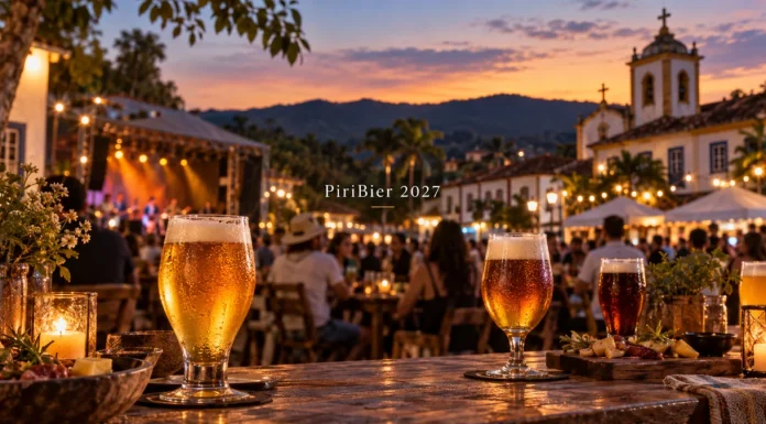 PiriBier 2027 reúne 300 rótulos de cerveja na edição dos 300 anos de Pirenópolis